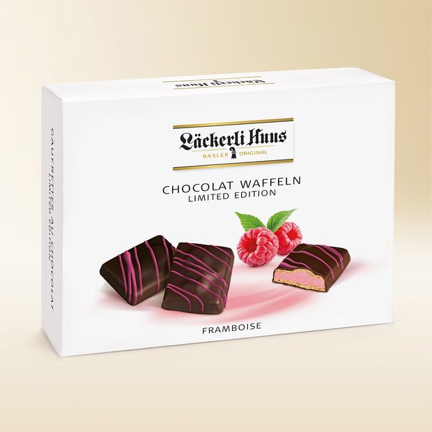 Chocolate wafers with raspberry, 195g